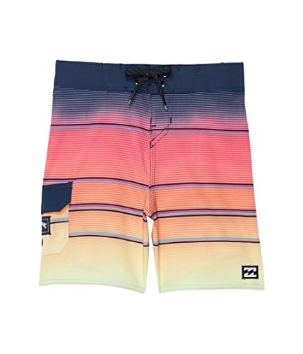 Boardshorts enfant Billabong All Day Stripe Pro maillot bain rayé garçon