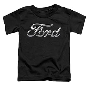 Ford Chrome Ford Logo Unisex Toddler T Shirt for Boys and Girls