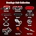 BDSM Bondage Restraints for Adult Toys, 12 Pcs Bondage Gear and Accessories Sex Toys for Women and Couples