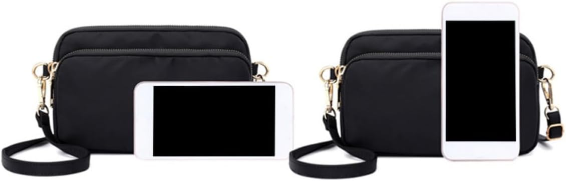 Toyvian Nylon Waterproof Women Crossbody Bag Lightweight Shoulder Satchel