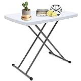 Adjustable Folding Laptop Table TV Tray Portable Couch Bed Dinner Trays Liftable Laptop Stand with 8