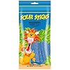 Snacktery Blue Raspberry Sour Straws - Flavored Blue Raspberry Sour Candy - Non GMO, Vegan & Kosher Blue Sour Straws - 3.5 Ounce Pack