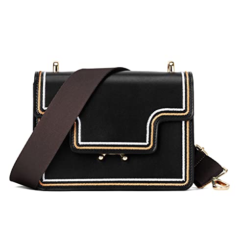 Image of ZOOEASS Wide Shoulder Strap (Solid),Adjustable Replacement Belt Crossbody Canvas Bag Handbag