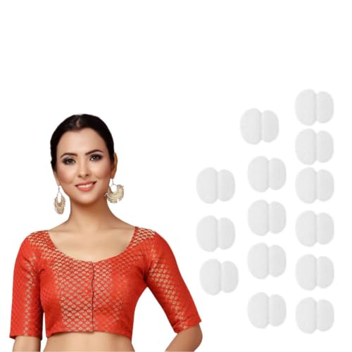 Image of Studio Shringaar Women's Zari Brocade Stitched Elbow Length Sleeves Saree Blouse