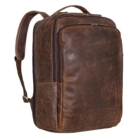 STILORD Beck Leather 16-Inch Laptop Backpack Cover