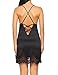 Aibrou Camisón Mujer Sexy Algodón,Encaje Tirantes Pijama Saten Comodo y Elegante Ropa...