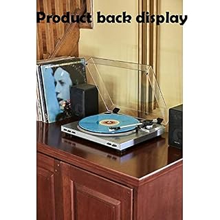 Accueil Vinyl Record Player,Phonograph Record Player, Turntable Support 33 RPM 12 inch Vinyl Record an (Record Player… - Les Beatles, Paul McCartney, John Lennon, RIngo Starr, George Harrison Accueil Vinyl Record Player,Phonograph Record Player, Turntable Support 33 RPM 12 inch Vinyl Record an (Record Player… – Image 5
