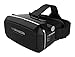 VR SHINECON hinecon89 3D Virtual Reality Goggles Headset, 3D Viewing Glasses with Pupil Focal Distance Adjustable Suitable for Google/iPhone/Samsung Note/LG/Huawei/HTC/Moto Screen