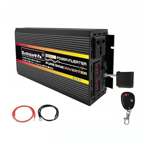 Onduleur 10000W 12V vers 220V avec télécommande et signal sinusoïdal pur