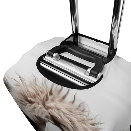 Carry on Luggage Cover Funny Alpaca Llama Suitcase Covers for Luggages Tsa Approved Travel Luggage Sleeve Protector Elastic Suitcase Protector Anti-Scratch Washable Fits 19-30 Inch Case -M 5