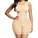 Fajas po operacji ciała kompresyjne z dekoltem w szafce Shapewear Kontrola brzucha Fajas Colombianas TALIST Cincher (Color : Beige, Size : S)