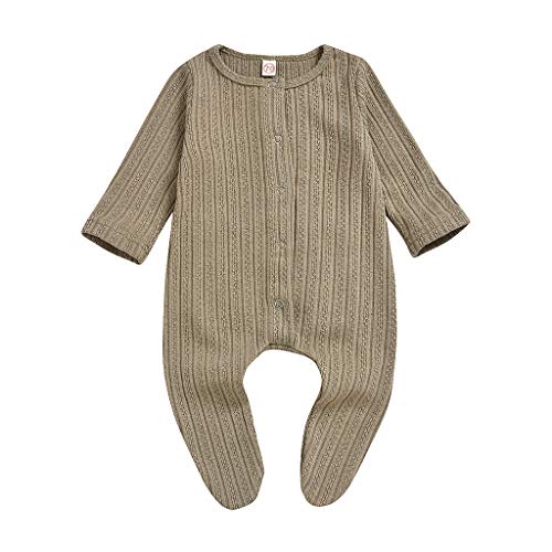 SSUPLYMY Winter Sweater Baby Boys Girls Sweater Splice Plaid Warm Bind Feet Jumpsuit Clothes Baby Knit Jumpsuit Pullovers Sweatshirt Crochet Heart Pattern Blouse Outwear Clothes Autumn Warm Basic Tops