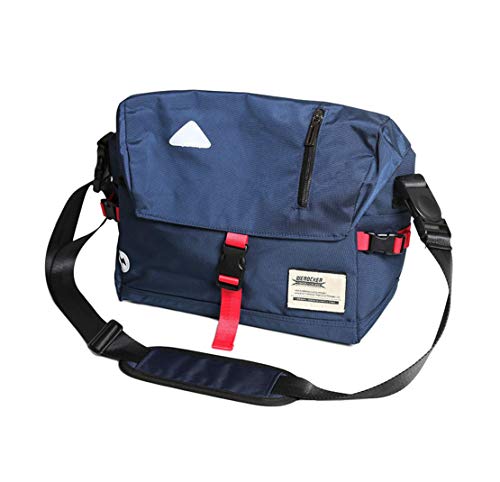 MENRAN Messenger Bag Herren Sport Handtaschen Outdoor Schule Umhängetasche Reise Campus Schultertasche Fitness Grosse Kapazität Brusttasche Lässig Hotstyle Schlicht Trendy Bike