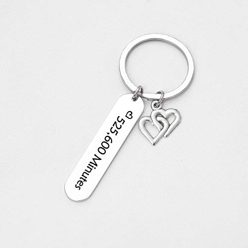 Broadway Musical Rent Season Of Love 525,600 Minutes Keychain Theater Gifts For Theater Performers Jewelry4