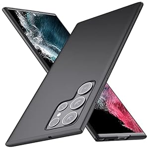 TOOCEAN Case Kompatibel mit Samsung Galaxy S23 Ultra 5G Linsenschutz Stoßfest Fingerabdruckfest Mattierte Textur PC Super Abriebfest Leichte und Glatte Haptik Galaxy S23 Ultra 5G Smartphone Hülle