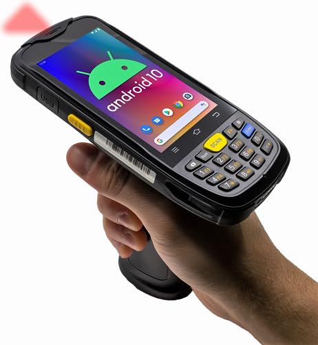 Image of Chainway C6000 Wireless Pistol Grip Barcode Scanner Handheld | SE4710 2D /1D /QR Code Reader, Keyboard, WiFi, Bluetooth | for Inventory Scanning (Build Your Own)
