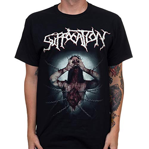 Indie Merchandising Suffocation Men's Jesus Wept T-Shirt Black S