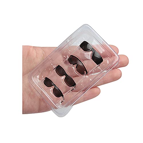 Acxico 4Pcs 1/6 Scale Sunglasses Glasses Model for 12' Figure Accessory