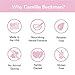 Camille Beckman Glycerine Rosewater Scented Silky Body Cream, Daily Moisturizer for All Skin Types | Non-Greasy Vegan Formula to Nourish and Soften Hands and Body, 13 Ounce