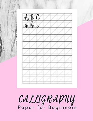 Calligraphy Paper for Beginners: Handwriting Practice for Adults - 160 sheet pad image 3