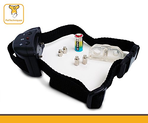 Coleira de controle inteligente para cães pequenos e grandes. Dispositivo eletrônico para parar o há