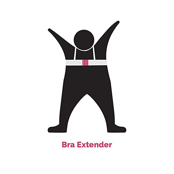 More of Me to Love Stretch Elastic Bra Extender 3-Pack - Image 5