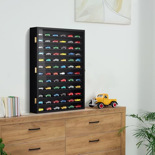 Image of TJ.MOREE 1 /64 Scale Model Car Display Case Diecast Car Model Toy for Wall
