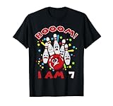 7 Bday Bowling Theme Apparel