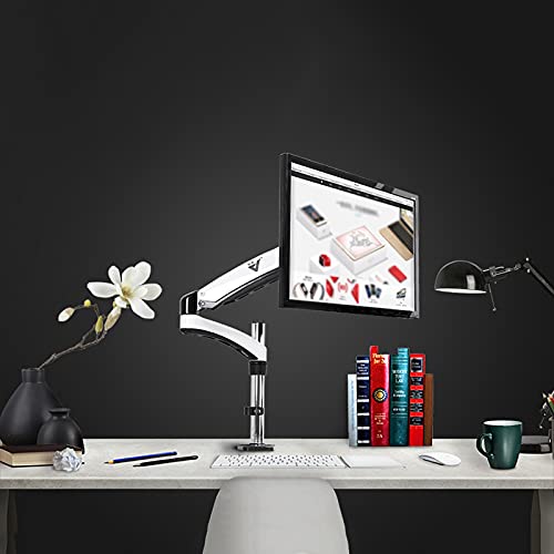 Bras de moniteur contre le mal de dos support écran réglable hauteur noir