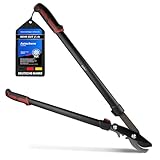 siwitec Bypass Getriebeastschere SG-20, Bypass Baumschere für frisches Holz bis zu Ø 40 mm, Astschere mit scharfer Klinge aus Kohlenstoffstahl, Länge: 75 cm, Baumschere, Gartenschere