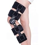 ★ ESTABILIZACIÓN: La rodillera con bisagras estabiliza la articulación de la rodilla con cuatro correas protectoras debido a la osteoartritis causada por la inestabilidad de la articulación de la rodilla, las correas se pueden ajustar según la demanda individual.