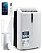 Pro Breeze Mobile Klimaanlage 12000 BTU Ultra Leise <50dB mit Abluftschlauch & Fensterabdichtung – Mobiles Klimagerät bis 50m², WLAN App, Entfeuchter, Ventilator, Energieklasse A