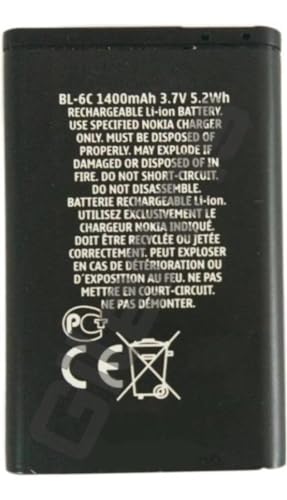 Image of Original BL-6C Battery for Nokia 3152 /3155 Battery with 6 Month Warranty****(D279)