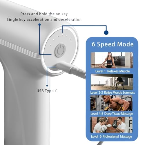 Image of TEKCOOL Massage Gun, Body Massager, Massager Machine, Massager Gun For Pain Relief, Scalp Massager, Neck and Sholder Massager, Head Massager | | MULTICOLOUR