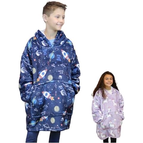 Sweat Plaid Vivezen Enfant Cover