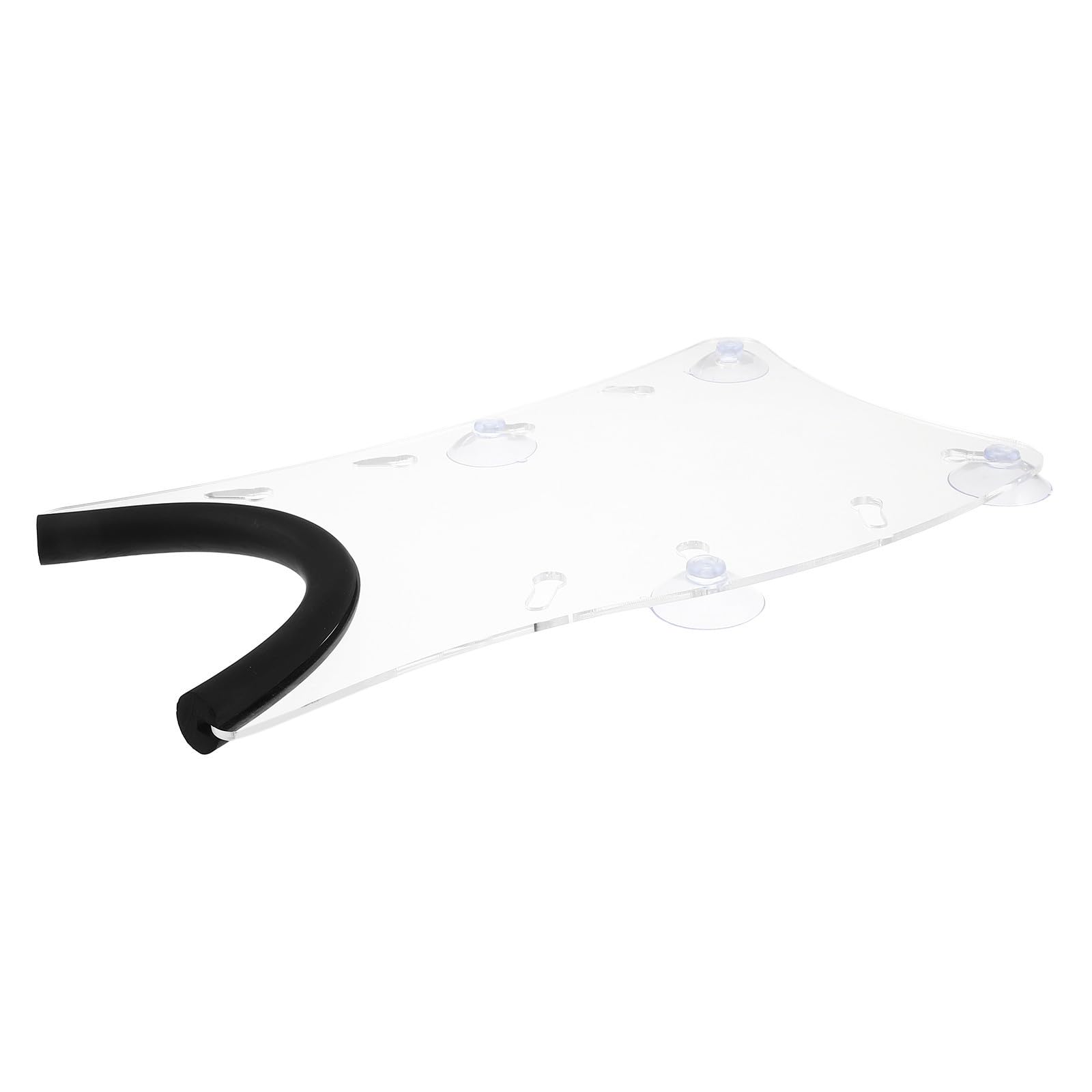 Acrylic Classical Guitar Foot Stand with Silicone Anti-slip Strip Suction Guitar Support Rest for Leg Stability in Studio And Performance