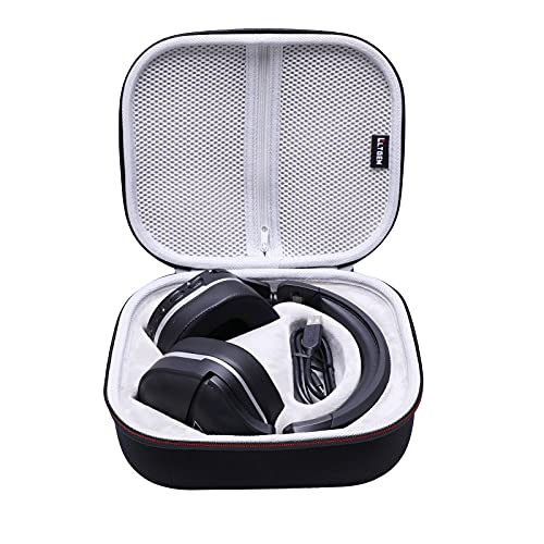 LTGEM Case Compatible with Turtle Beach Stealth 600 / 700 Gen 3 & 600 /700 Gen 2 MAX Wireless Gaming Headset, Black+Gray