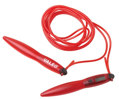 Valeo Digital Jump Rope (Red)