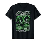 Alien Vs Predator Whoever Wins We Lose Retro Chest Poster T-Shirt