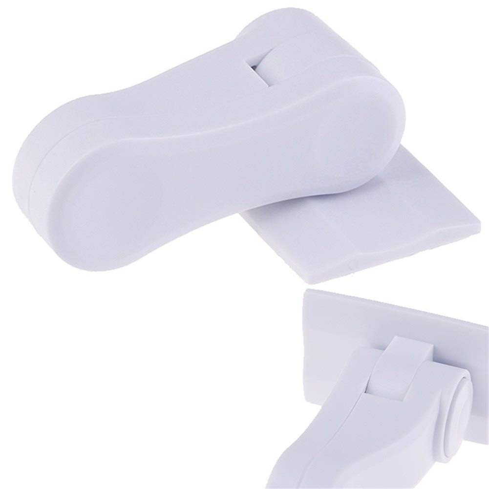 Ferramenta per Finestra 1Pcs Maniglia di plastica Bambino cassaforte di Sicurezza for Porte e finestre a ghigliottina Leva di bloccaggio di Sicurezza Sweep Fermo (Color : 10pcs)