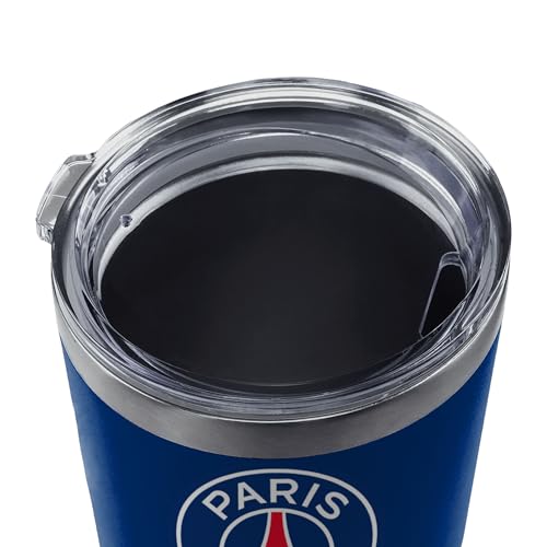 FOCO Offizielles Lizenzprodukt Paris Saint-Germain FC Fußball Team-Logo 850ml/30oz Isoliert Reisebecher