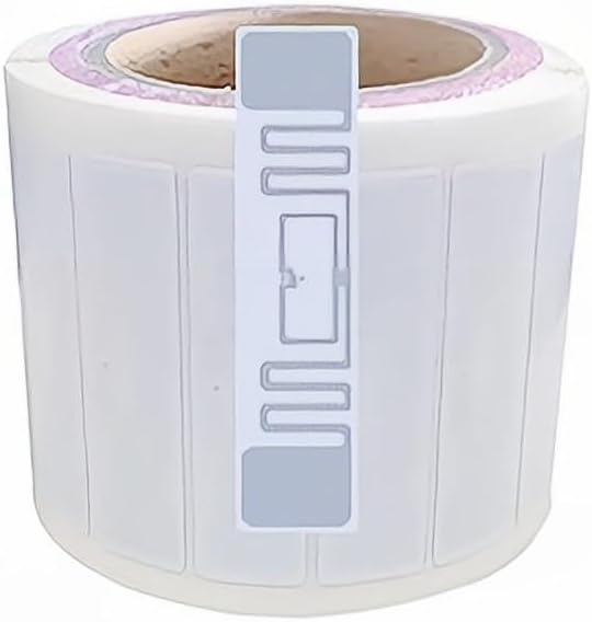 YANZEO 100Pcs UHF RFID Sticker 860-960MHZ Long Range RFID Tag for for Warehouse Management Assets Management