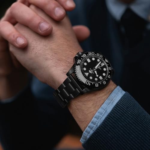 Bracelet conique BISONSTRAP acier inoxydable à fermoir déployant sécurisé - 6