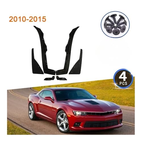 Guardabarros para Camaro que evitan salpicaduras en las 4 ruedas 6