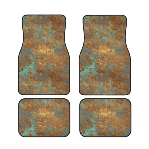 Alfombrillas Antideslizantes de Neopreno para Coche Juego de 4 Unidades