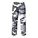 FQZWONG Men's Fleece Pajama Pant Casual Elastic Waist Sleepwear Fashion Camo Graphic Lounge Sleep Pants with Pockets（1-Gray,Medium