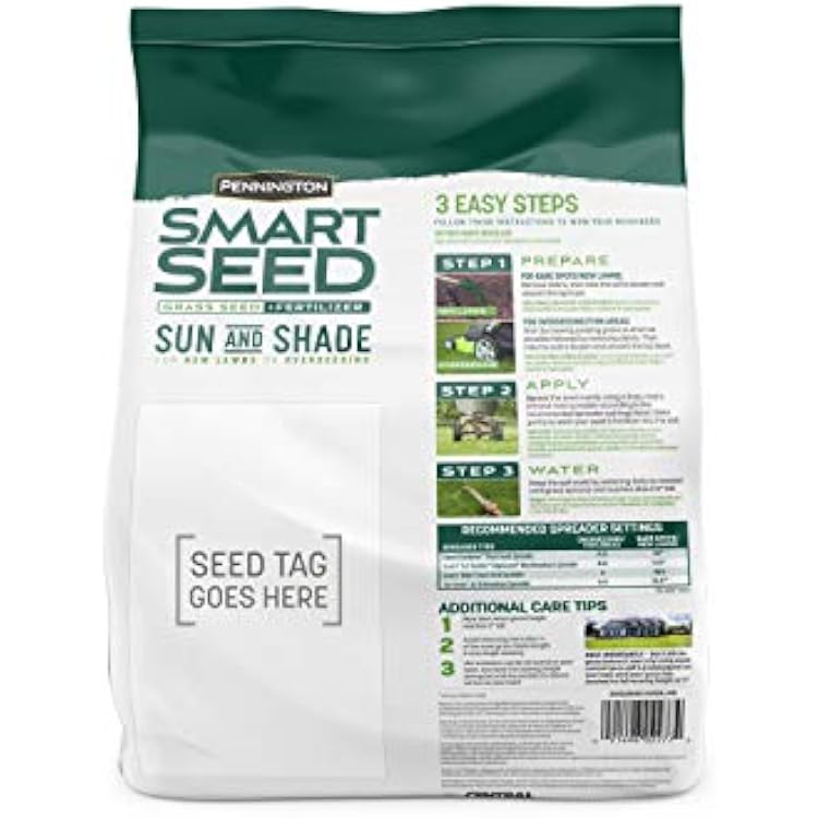 Pennington Smart Seed Sun and Shade Grass Mix 3 lb