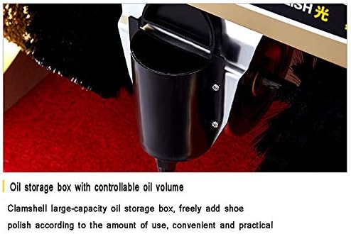Automatic Shoe Polisher, 75CM High Automatic Induction Foot Extension Shoe Polisher Suitable for MaShoe Polisher Suitable for Mall Lobby Bank Hotel Electric Shoe Polisher (Color : A) (A)