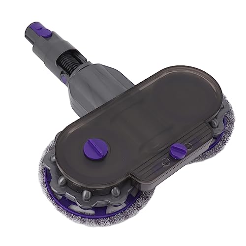 TOPINCN Hardwood Brush For V10slim V12slim 180 Degree Rotating Electric Mop Head Attachment Electric Mop Cleaning Head Vacuum Attachments