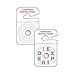 Brady Pre-Printed Self-Expiring Parking Permit Hang Tags 95680